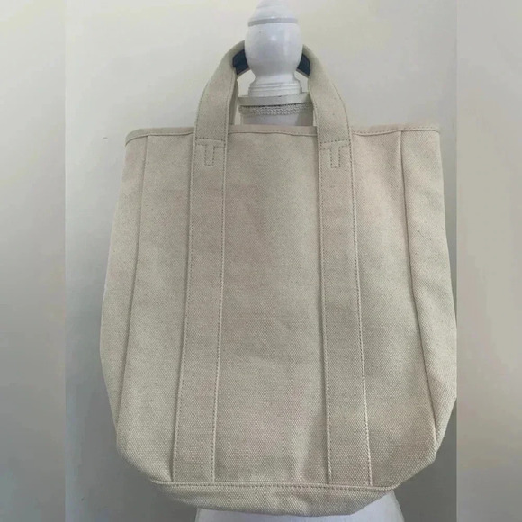 TORY BURCH Mercer Street Canvas Tote Bag Large Limited Edition NWOT - Picture 3 of 10